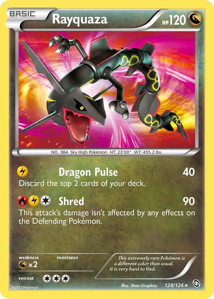Image for Rayquaza (Dragons Exalted) (128/124) - Pokemon