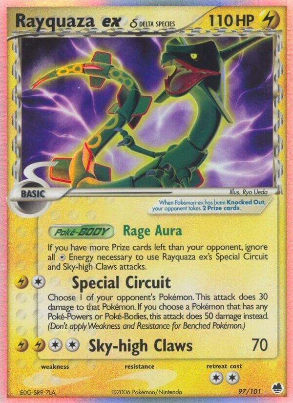 Image for Rayquaza ex (Delta Species) (Dragon Frontiers) (97/101) - Pokemon