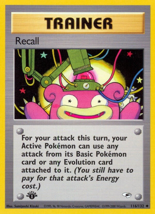 Image for Recall (Gym Heroes) (116/132) - Pokemon