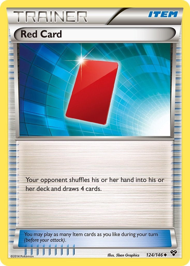 Image for Red Card (XY Base Set) (124/146) - Pokemon