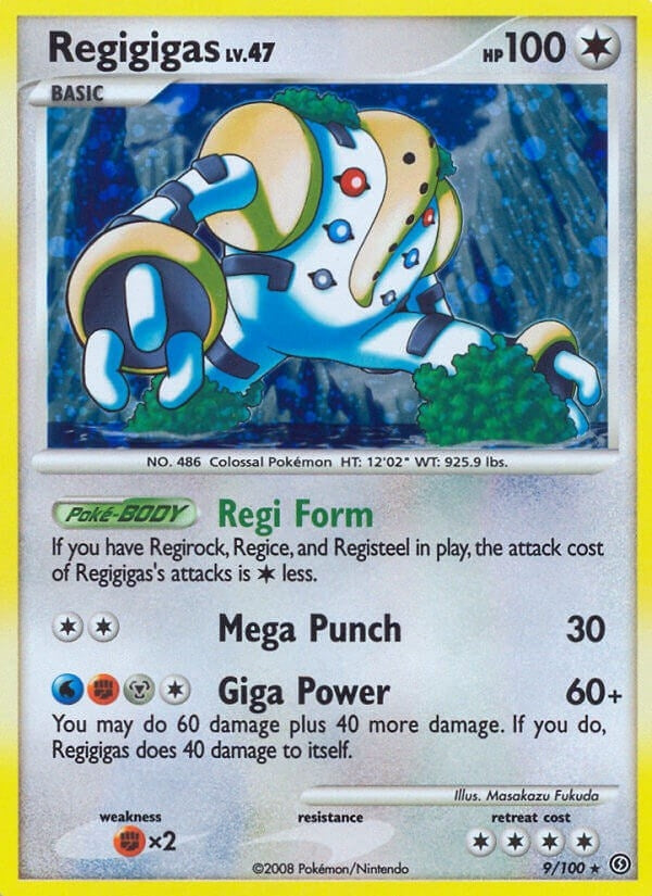 Image for Regigigas (Stormfront) (9/100) - Pokemon