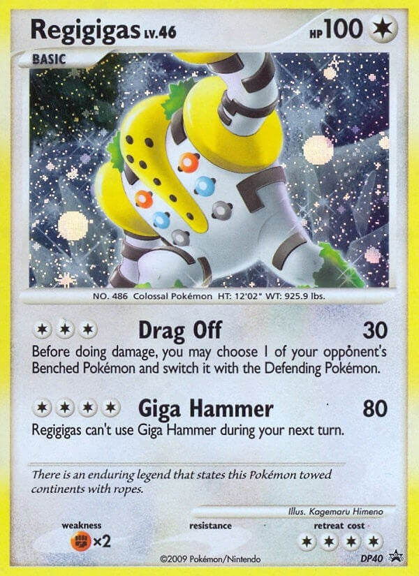 Image for Regigigas - DP40 (Diamond and Pearl Promos) (DP40) - Pokemon