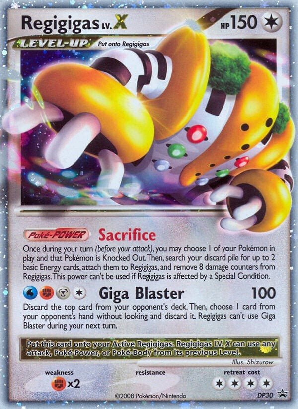Image for Regigigas LV.X - DP30 (Diamond and Pearl Promos) (DP30) - Pokemon