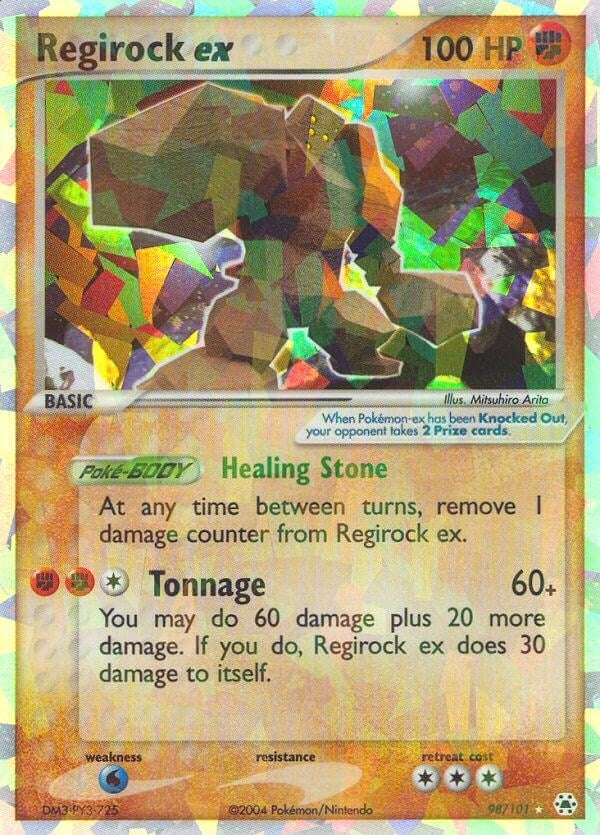 Image for Regirock ex (Hidden Legends) (98/101) - Pokemon