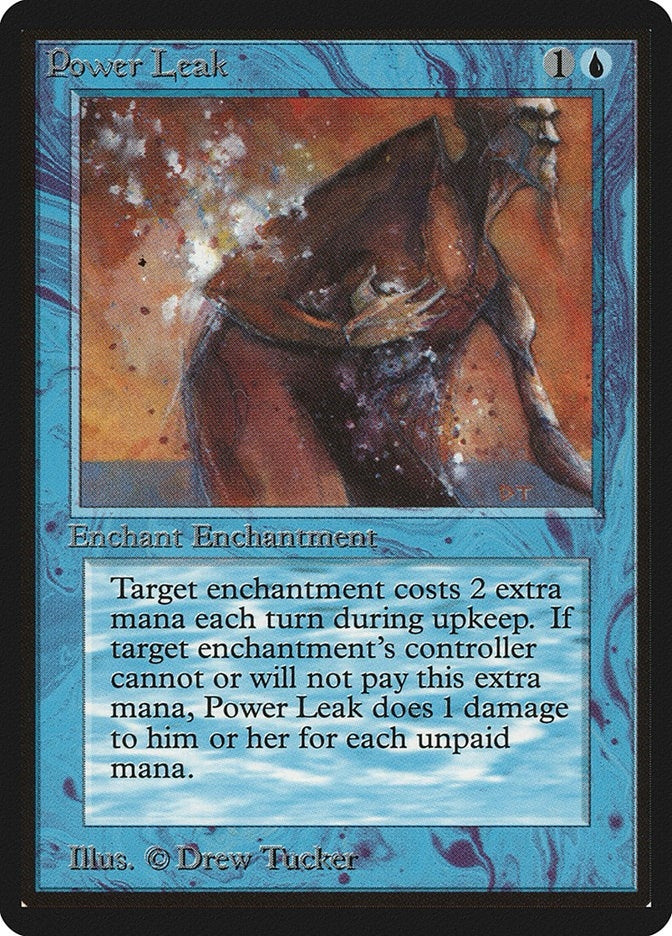 Image for Power Leak (Beta Edition) - Magic: The Gathering