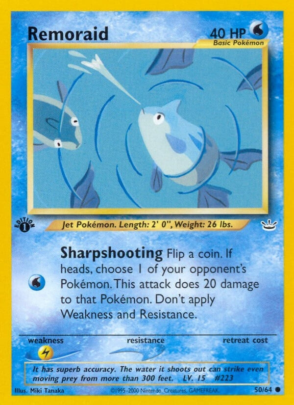 Image for Remoraid (Neo Revelation) (50/64) - Pokemon