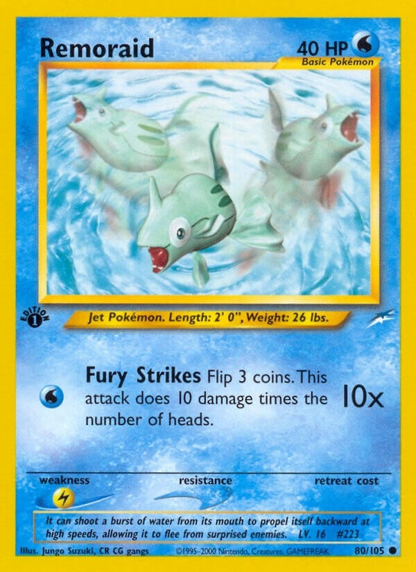 Image for Remoraid (Neo Destiny) (080/105) - Pokemon