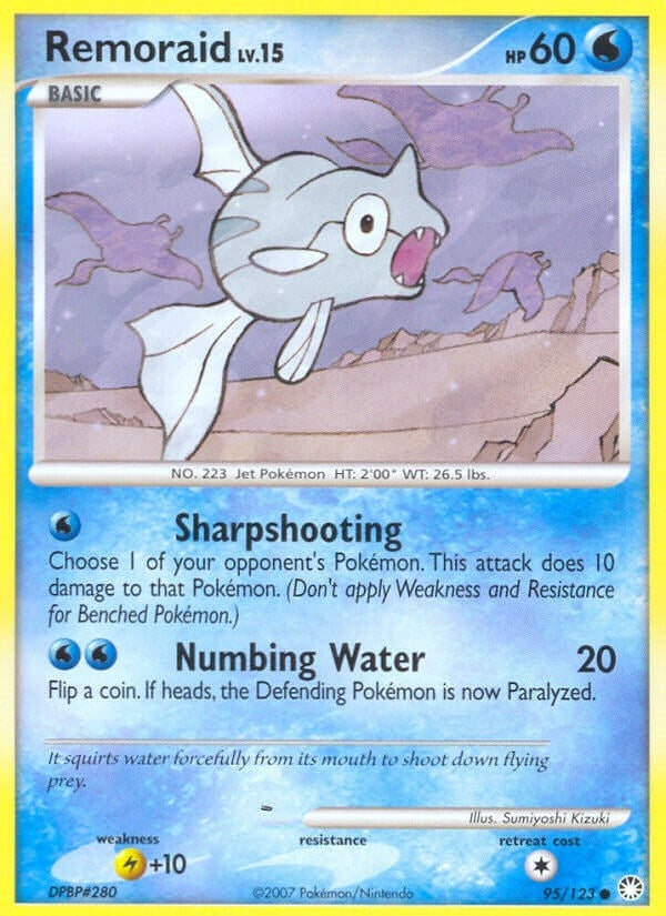 Image for Remoraid (Mysterious Treasures) (95/123) - Pokemon