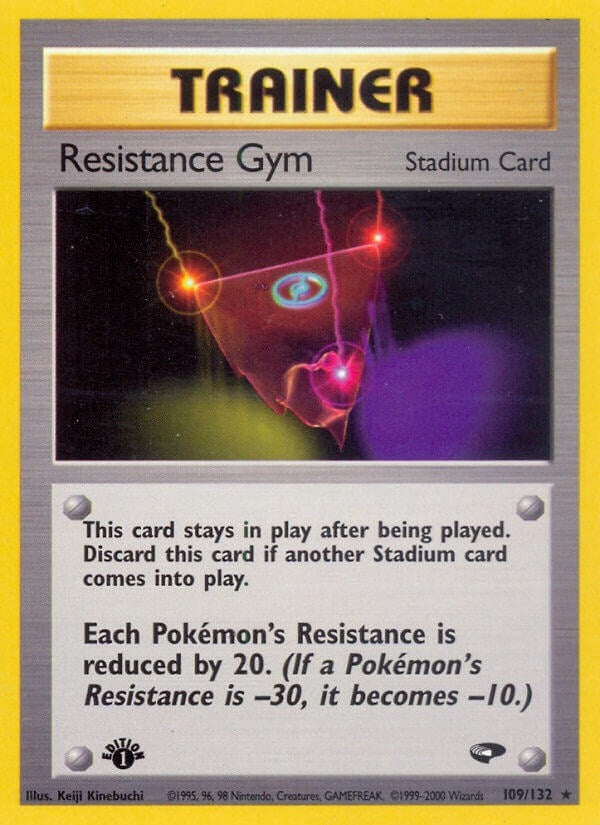 Image for Resistance Gym (Gym Challenge) (109/132) - Pokemon