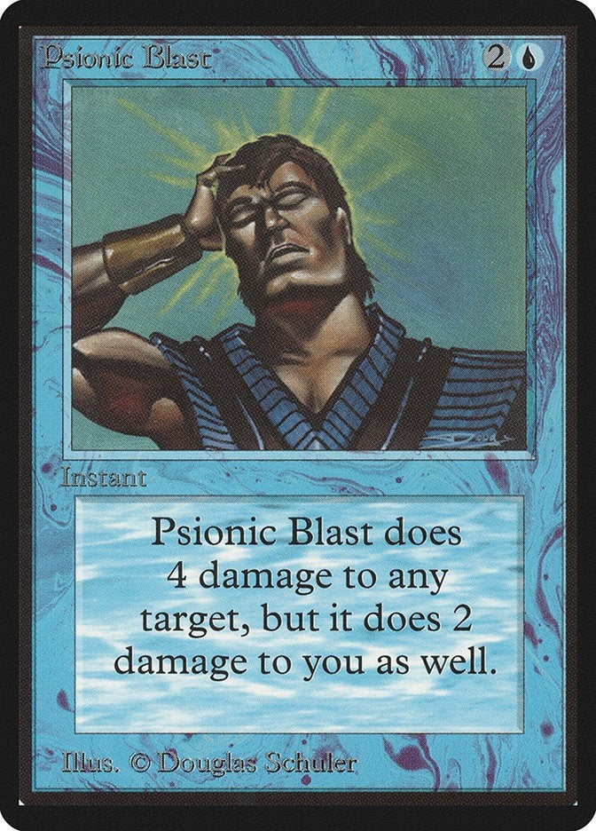 Image for Psionic Blast (Beta Edition) - Magic: The Gathering