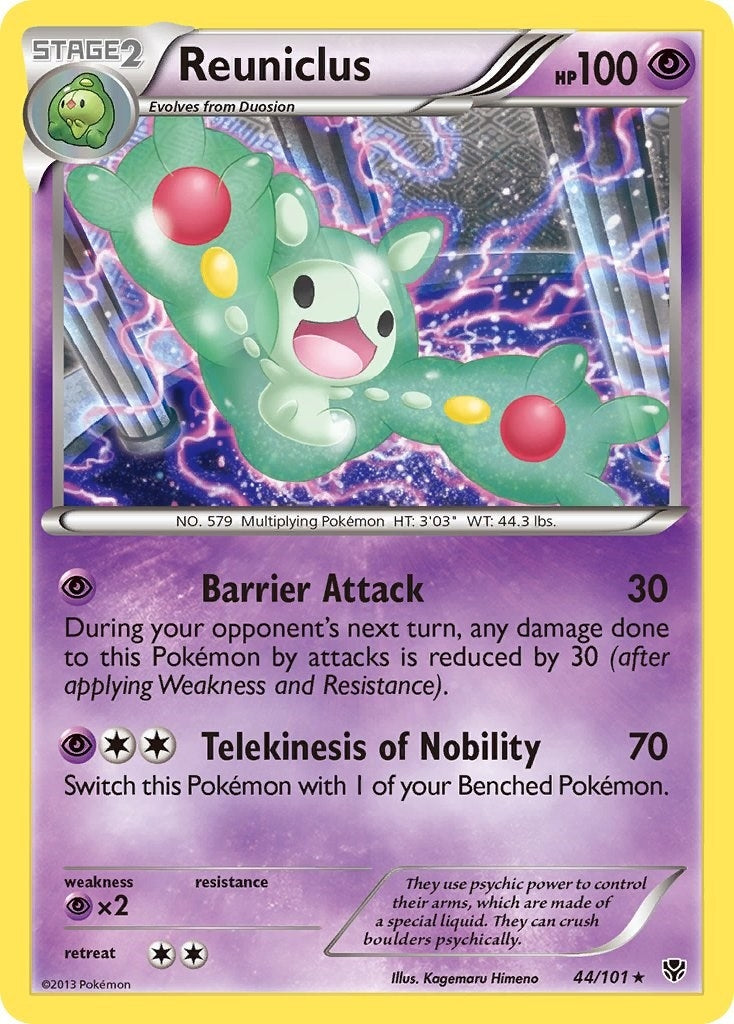 Image for Reuniclus (Plasma Blast) (44/101) - Pokemon