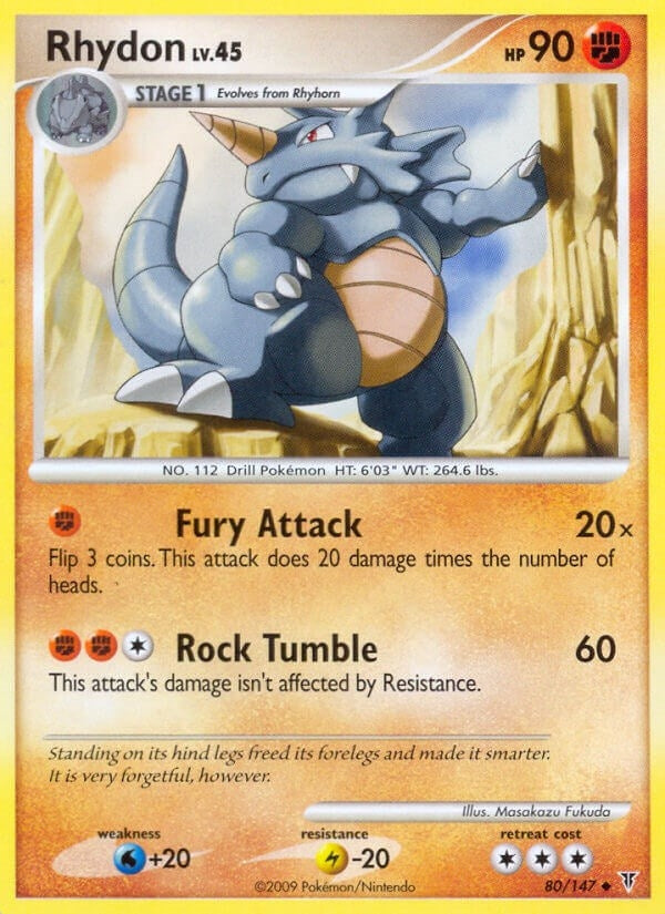 Image for Rhydon (Supreme Victors) (80) - Pokemon