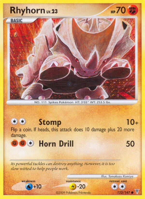 Image for Rhyhorn (Supreme Victors) (122) - Pokemon