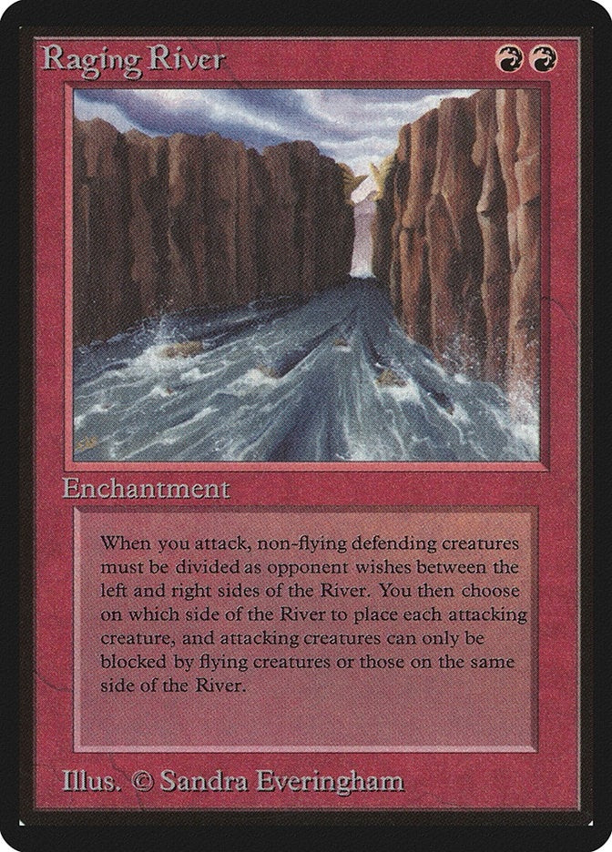 Image for Raging River (Beta Edition) - Magic: The Gathering