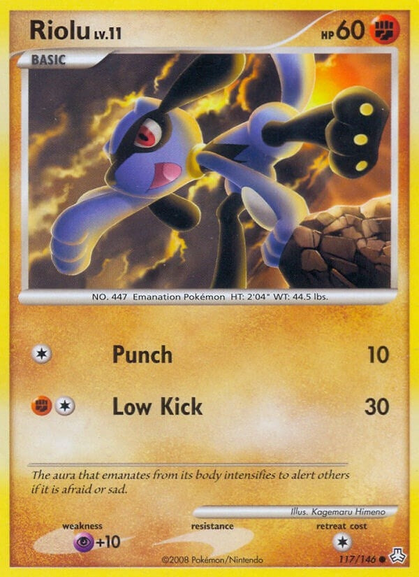 Image for Riolu (Legends Awakened) (117/146) - Pokemon