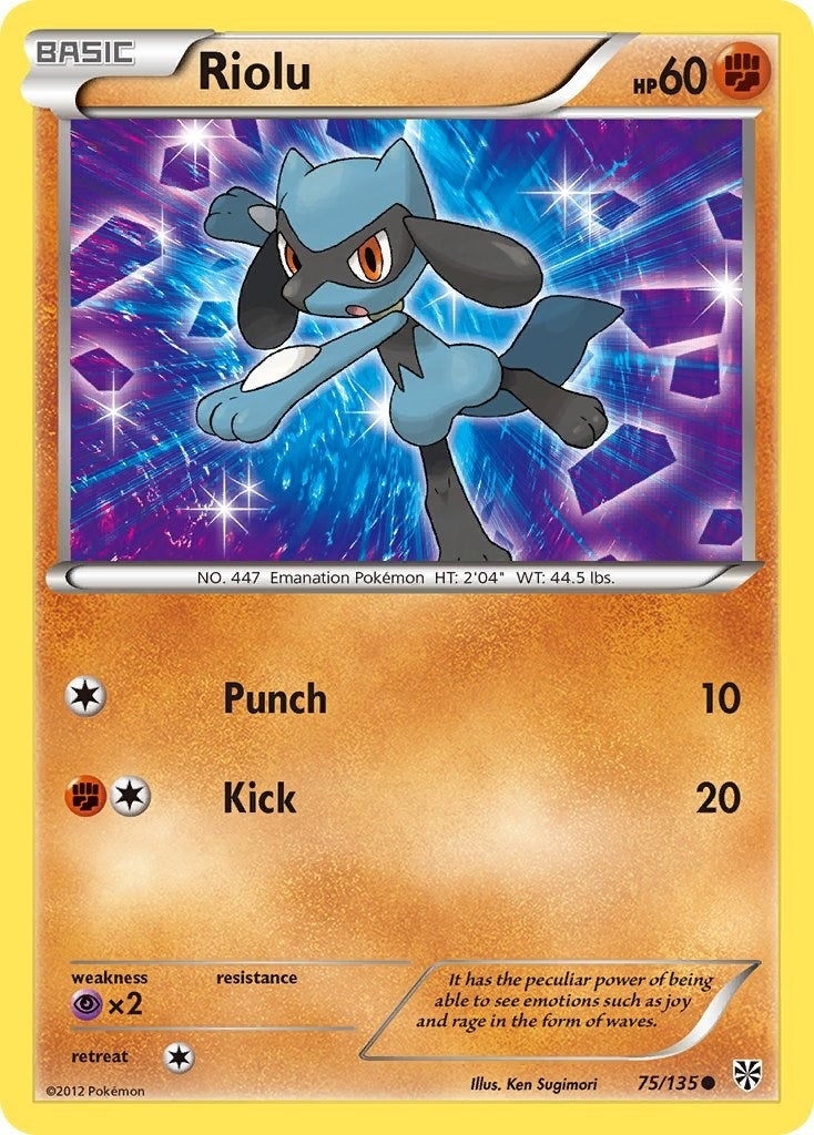 Image for Riolu (75) (Plasma Storm) (75/135) - Pokemon