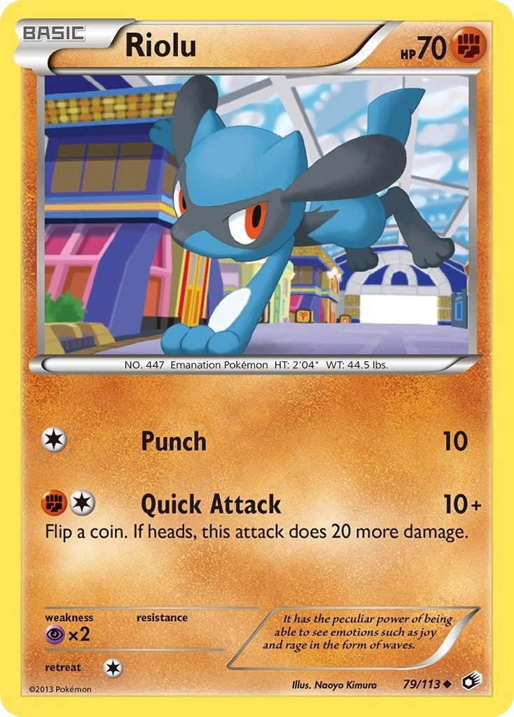 Image for Riolu (Legendary Treasures) (79/113) - Pokemon