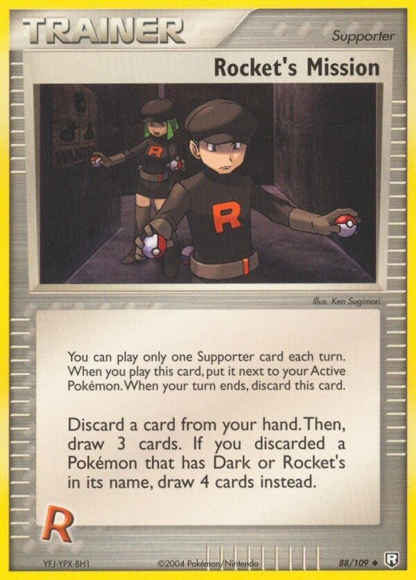 Image for Rocket's Mission (Team Rocket Returns) (88/109) - Pokemon