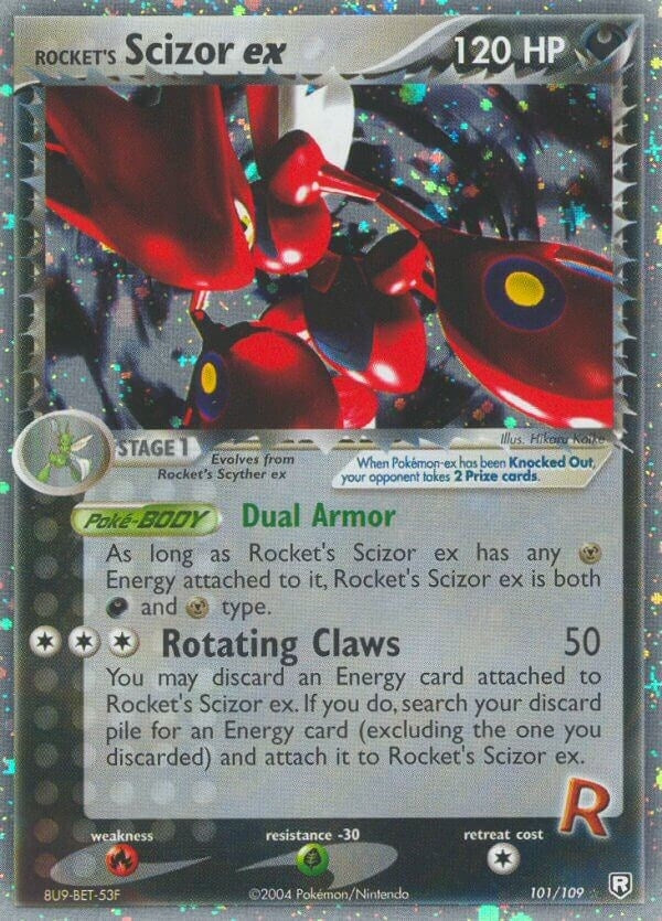 Image for Rocket's Scizor ex (Team Rocket Returns) (101/109) - Pokemon