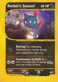 Image for Rocket's Sneasel - 5 (Best of Promos) (005/009) - Pokemon