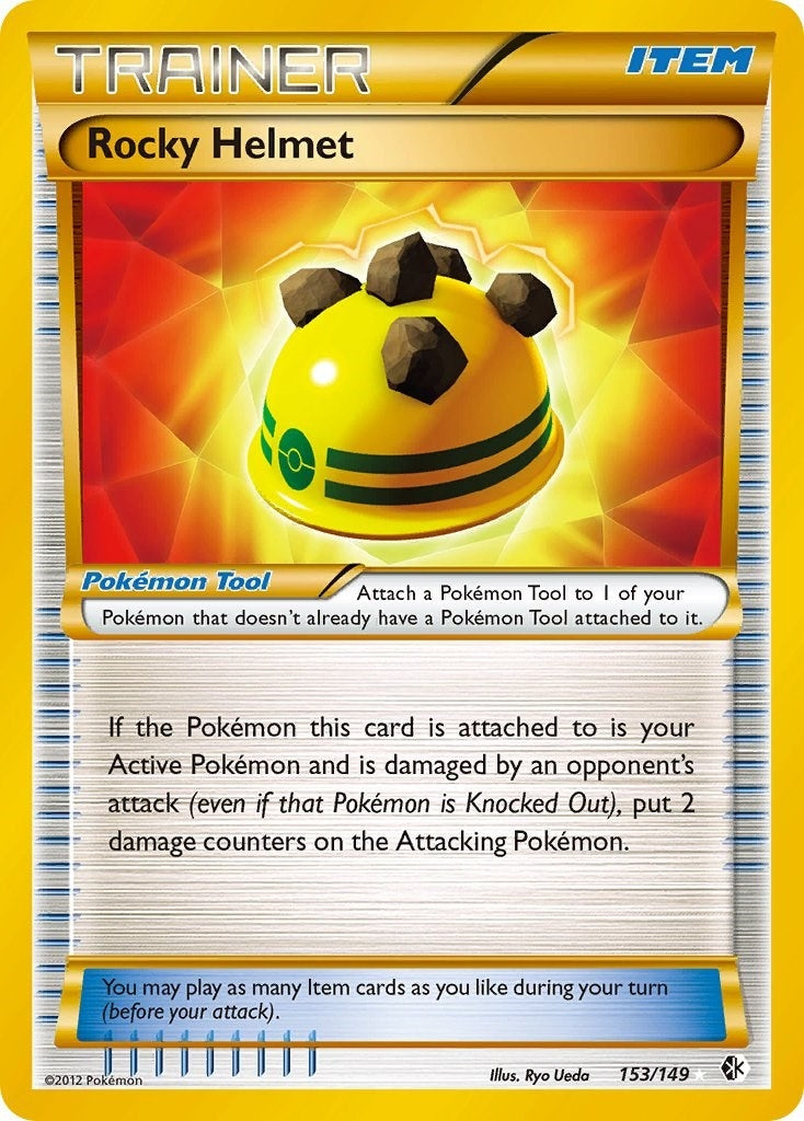 Image for Rocky Helmet (Secret) (Boundaries Crossed) (153/149) - Pokemon