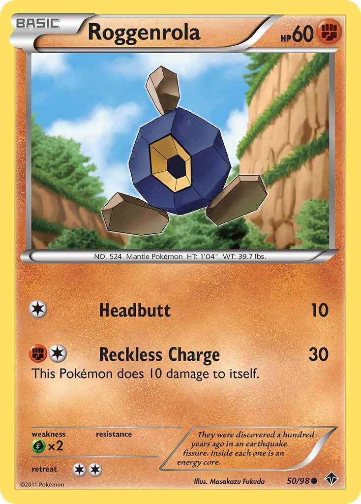 Image for Roggenrola (50) (Emerging Powers) (50/98) - Pokemon