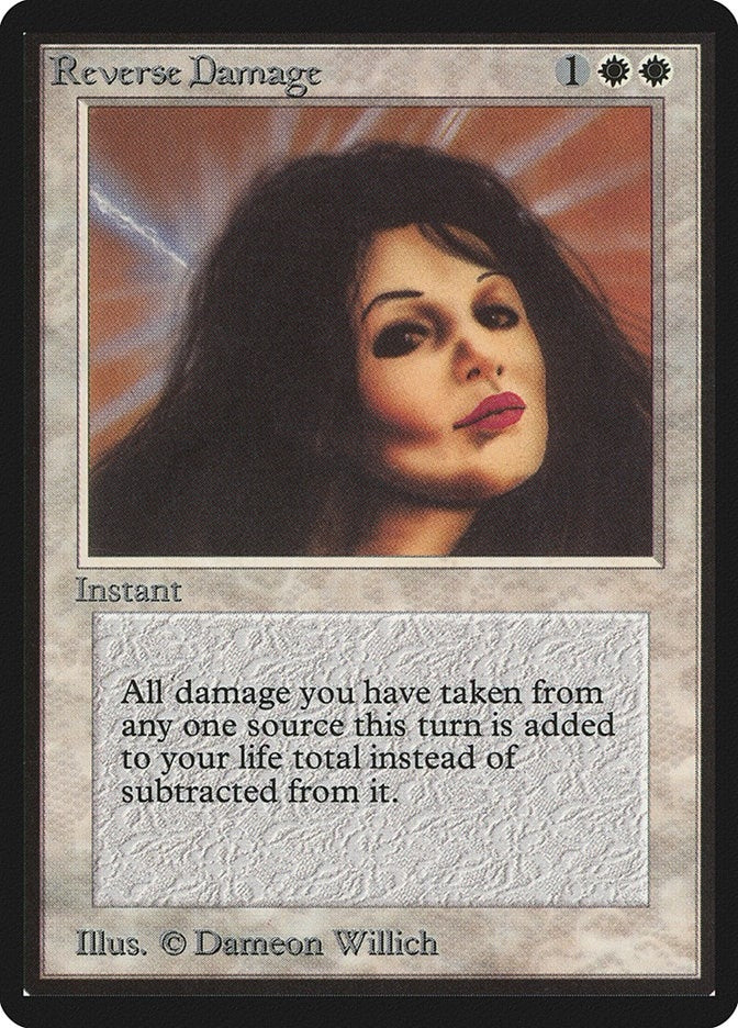 Image for Reverse Damage (Beta Edition) - Magic: The Gathering