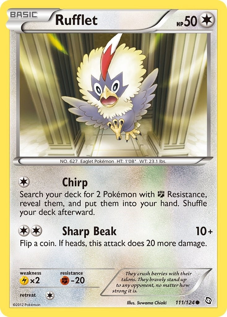 Image for Rufflet (Dragons Exalted) (111/124) - Pokemon