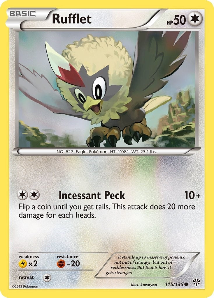 Image for Rufflet (Plasma Storm) (115/135) - Pokemon