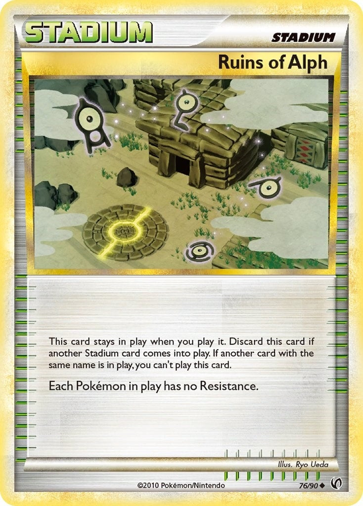 Image for Ruins Of Alph (Undaunted) (76/90) - Pokemon