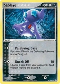 Image for Sableye (Holon Phantoms) (31/110) - Pokemon