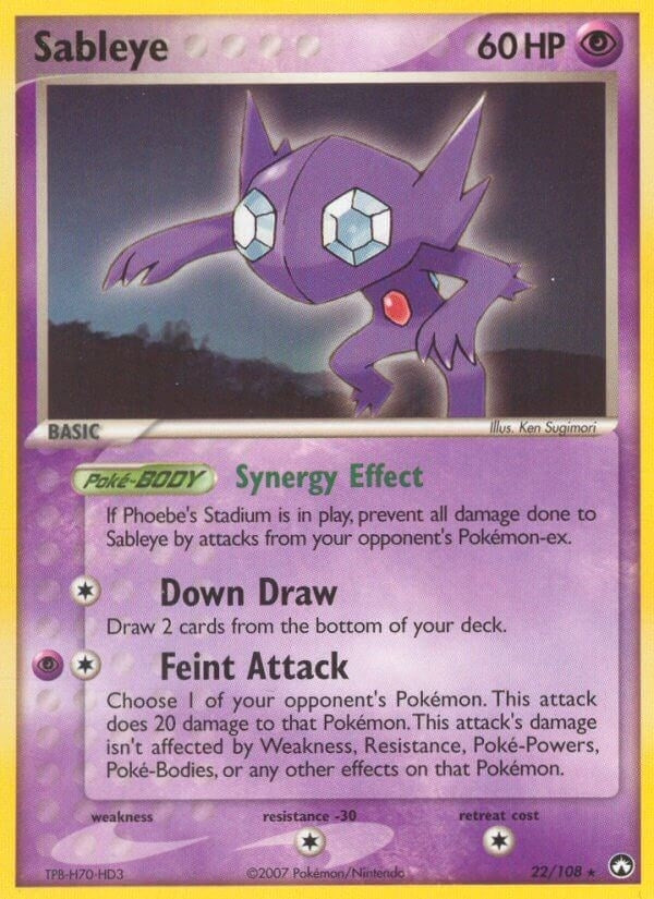 Image for Sableye (Power Keepers) (22/108) - Pokemon