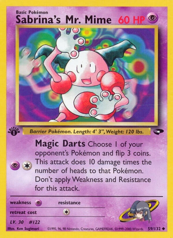 Image for Sabrina's Mr. Mime (Gym Challenge) (059/132) - Pokemon