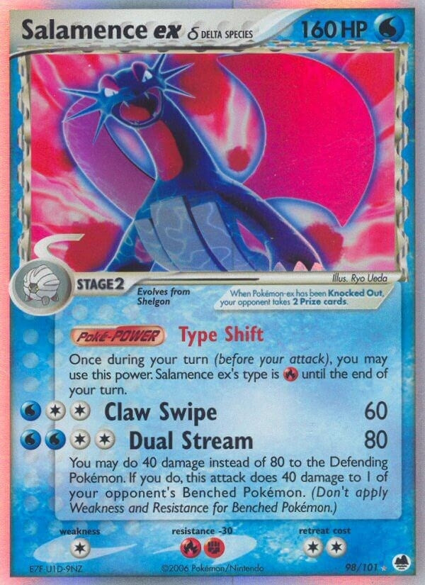 Image for Salamence ex (Delta Species) (Dragon Frontiers) (98/101) - Pokemon