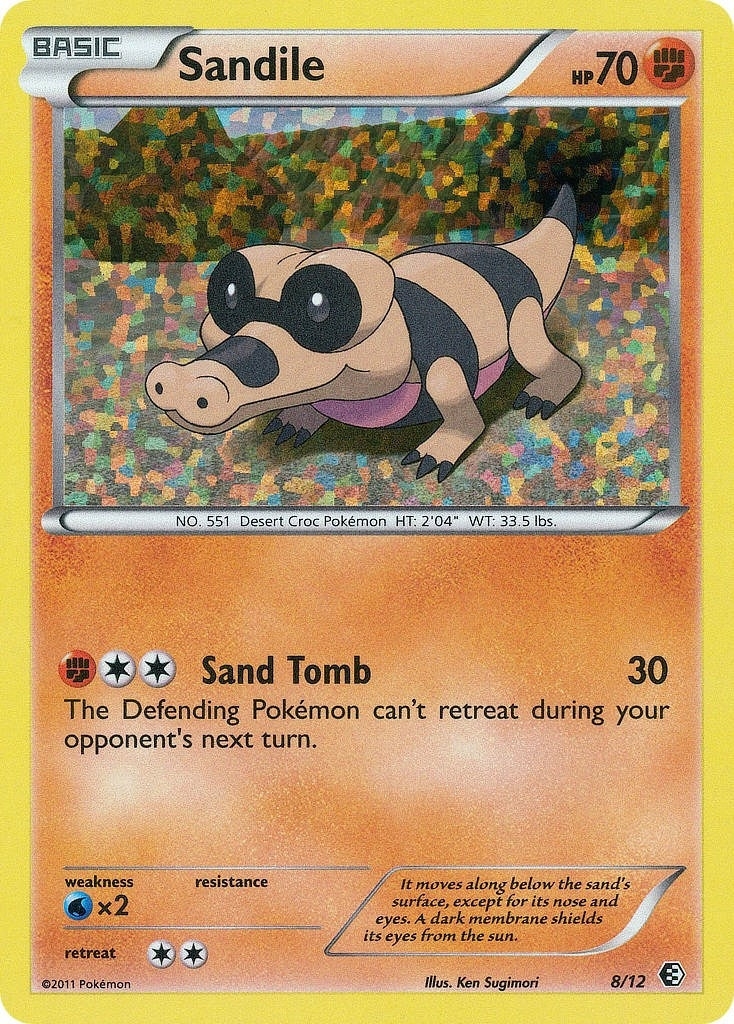 Image for Sandile (McDonald's Promos 2011) (008/012) - Pokemon