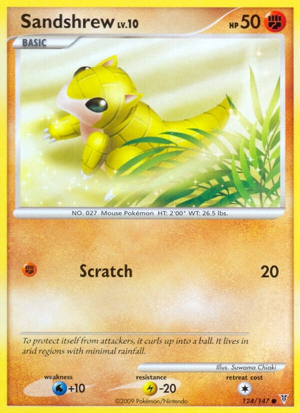 Image for Sandshrew (Supreme Victors) (124) - Pokemon