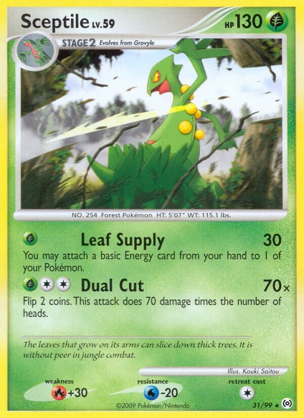 Image for Sceptile (31) (Arceus) (31/99) - Pokemon