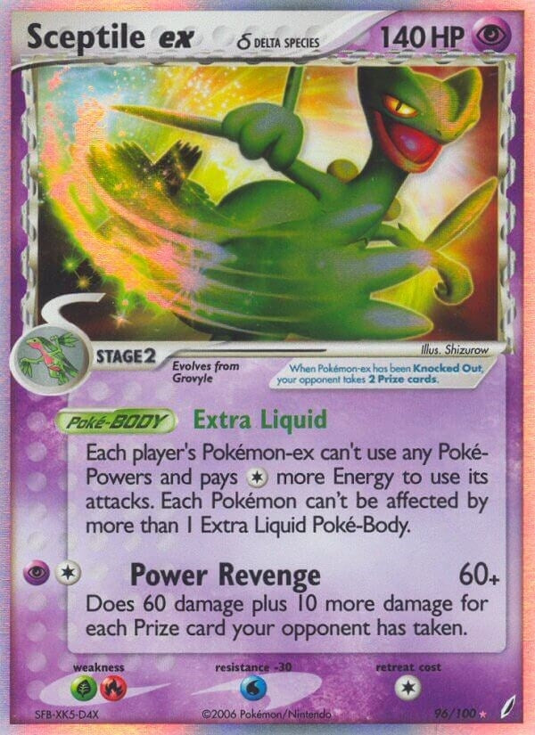 Image for Sceptile ex (Delta Species) (Crystal Guardians) (96/100) - Pokemon