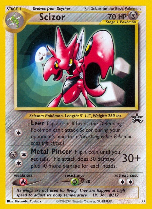 Image for Scizor (WoTC Promo) (33/53) - Pokemon