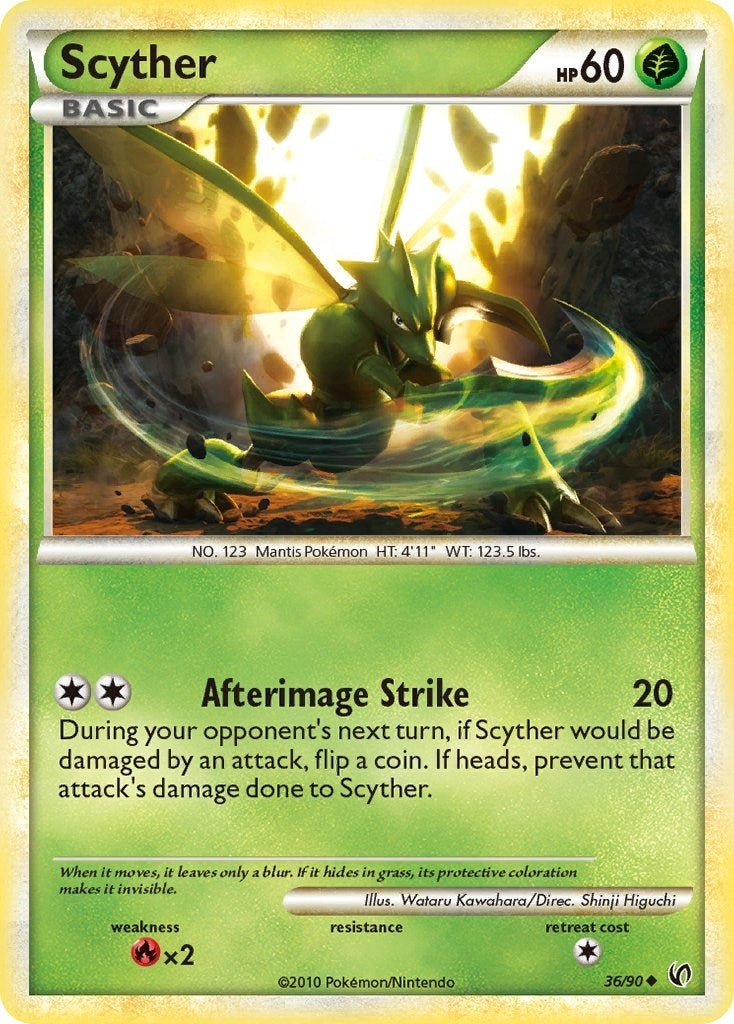 Image for Scyther (36) (Undaunted) (36/90) - Pokemon