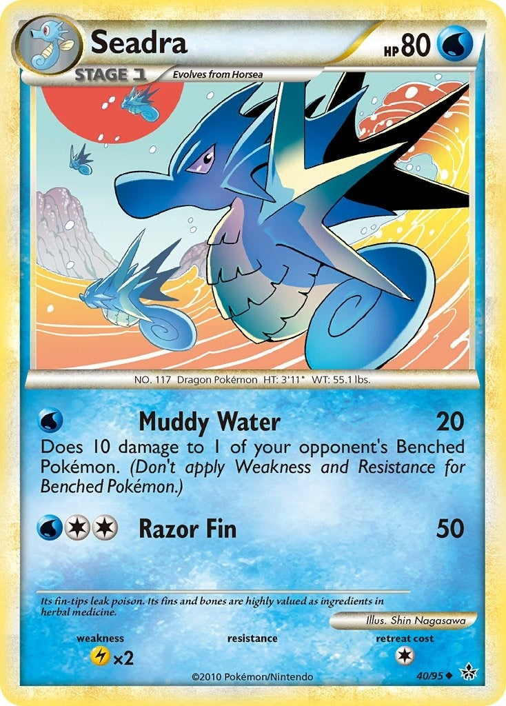 Image for Seadra (Unleashed) (40/95) - Pokemon