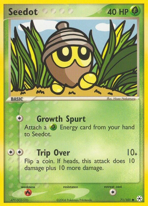 Image for Seedot (Hidden Legends) (71/101) - Pokemon