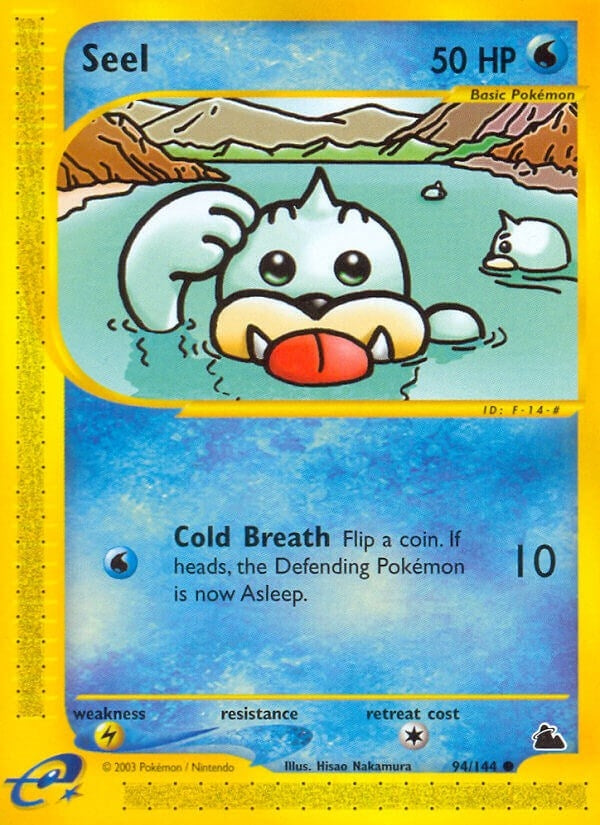 Image for Seel (94) (Skyridge) (094/144) - Pokemon