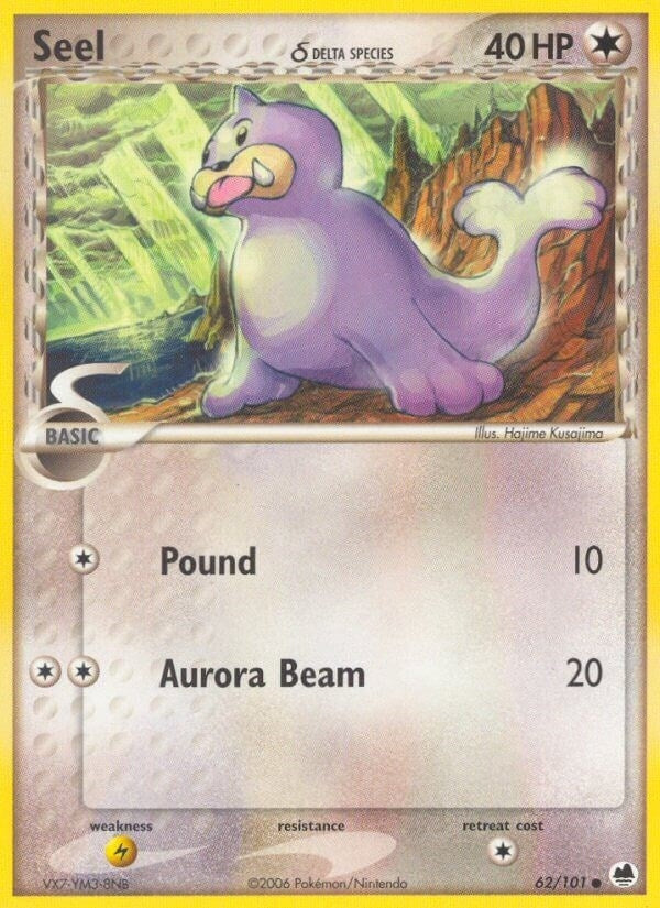 Image for Seel (Delta Species) (Dragon Frontiers) (62/101) - Pokemon