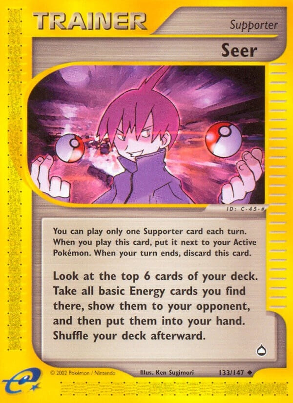 Image for Seer (Aquapolis) (133/147) - Pokemon
