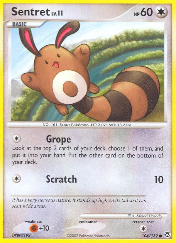 Image for Sentret (Secret Wonders) (104/132) - Pokemon