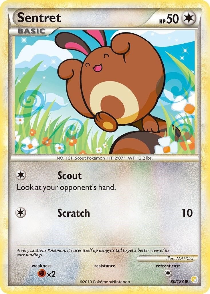 Image for Sentret (HeartGold SoulSilver) (80/123) - Pokemon