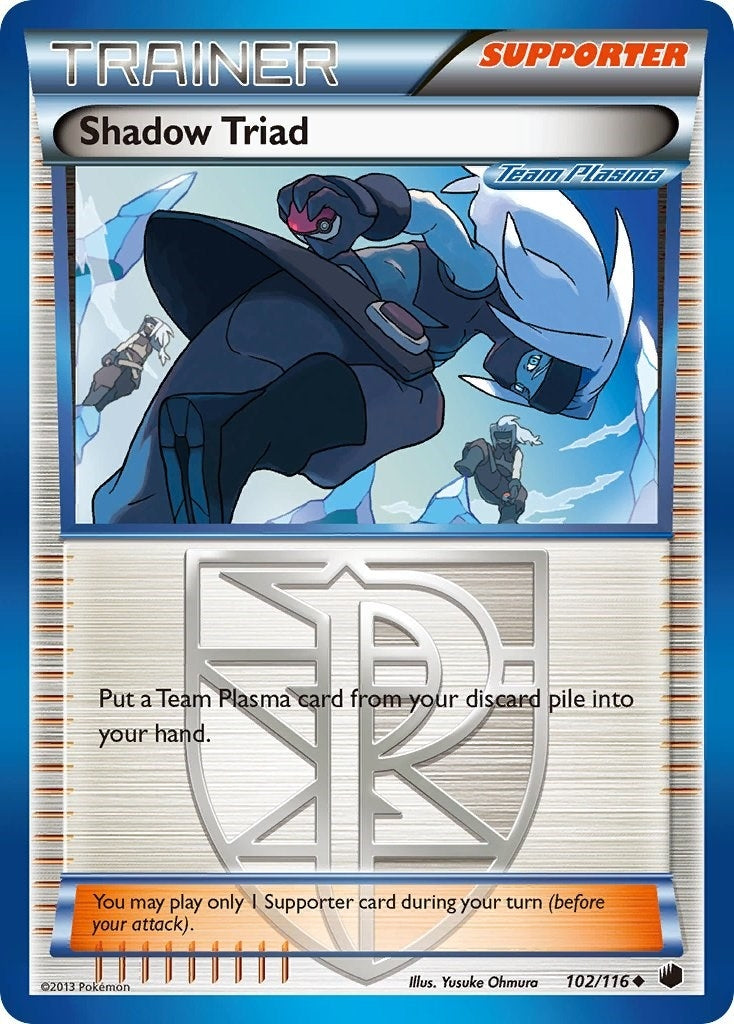 Image for Shadow Triad (Team Plasma) (Plasma Freeze) (102/116) - Pokemon