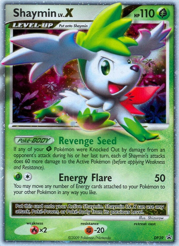 Image for Shaymin LV.X - DP39 (Diamond and Pearl Promos) (DP39) - Pokemon