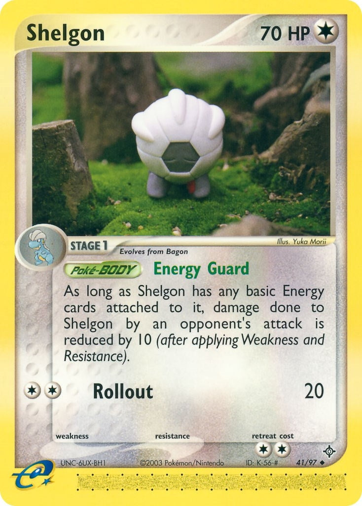 Image for Shelgon (Dragon) (41/97) - Pokemon